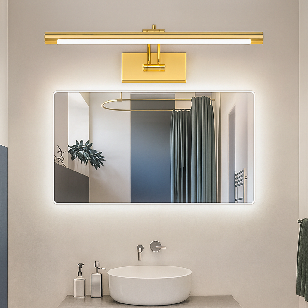 Rechargeable Wall Light | Slim Linear LED Bar with Adjustable Arm