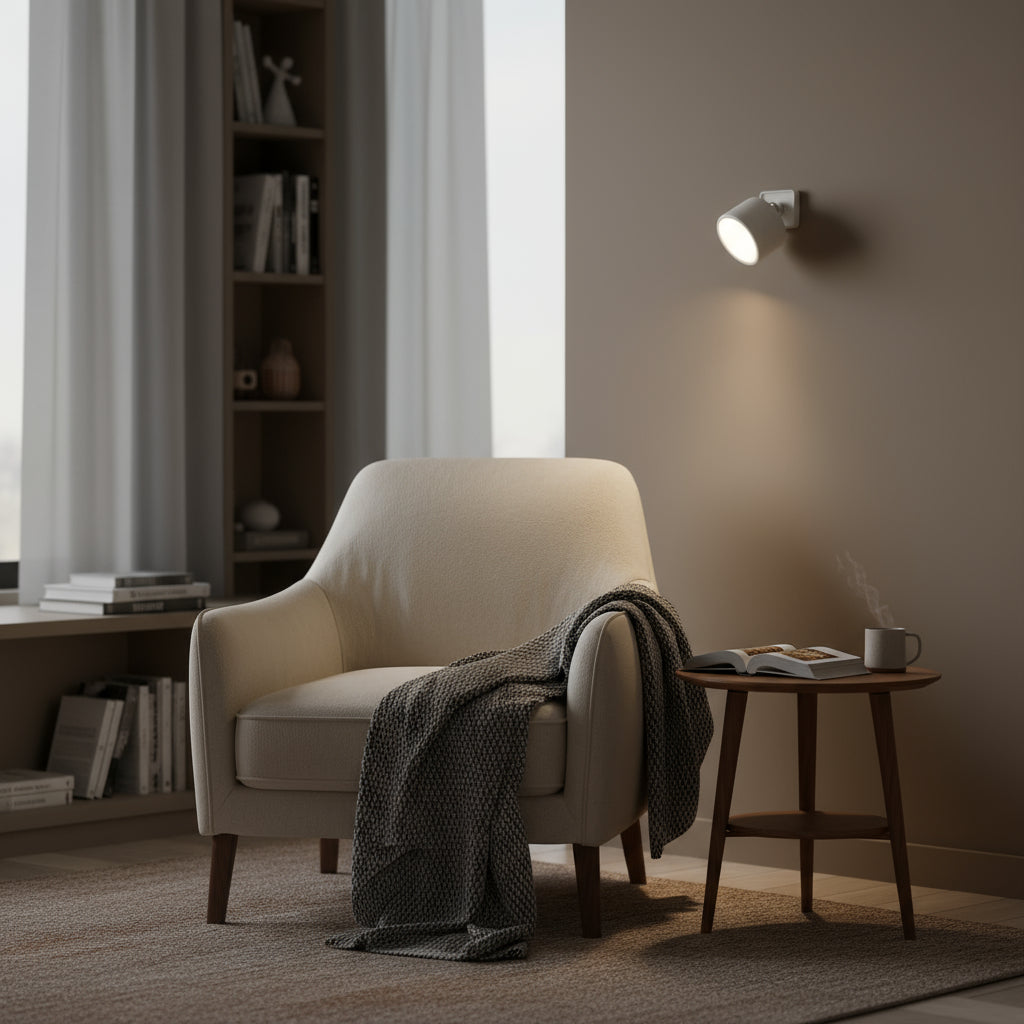 Stick-On Rechargeable Wall Lights | Adjustable RGB Sconce with Remote & Touch Control