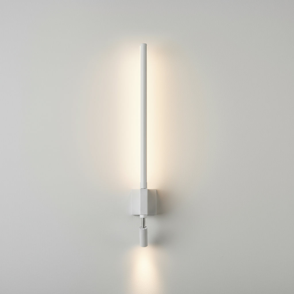 LED Wall Light | LED Sconce with Backlight and Adjustable Spotlight for Bedroom & Living Room