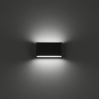 Modern Wall Light | Led Rectangular Up & Down Aluminum Sconce for Indoor & Outdoor Lighting
