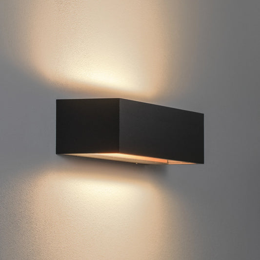 Led Wall Light | Rectangular Waterproof Sconce with Up and Down Lighting