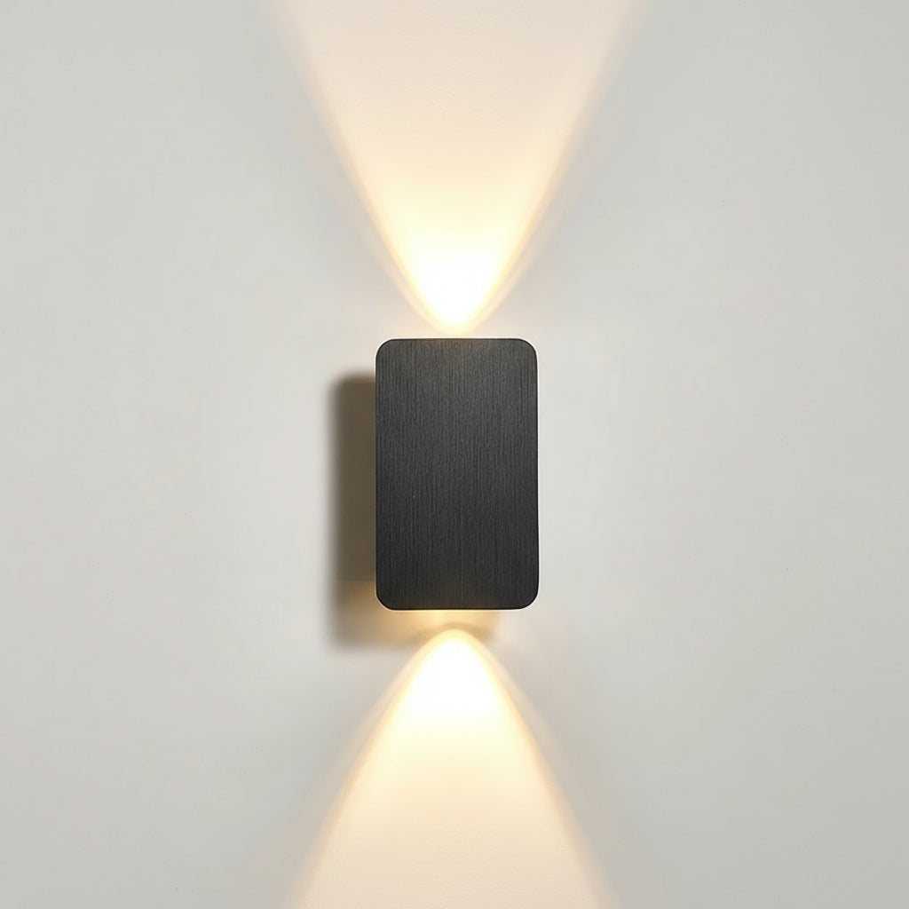 LED Wall Light | Minimalist Aluminum Sconce with Up & Down Glow Waterproof IP65
