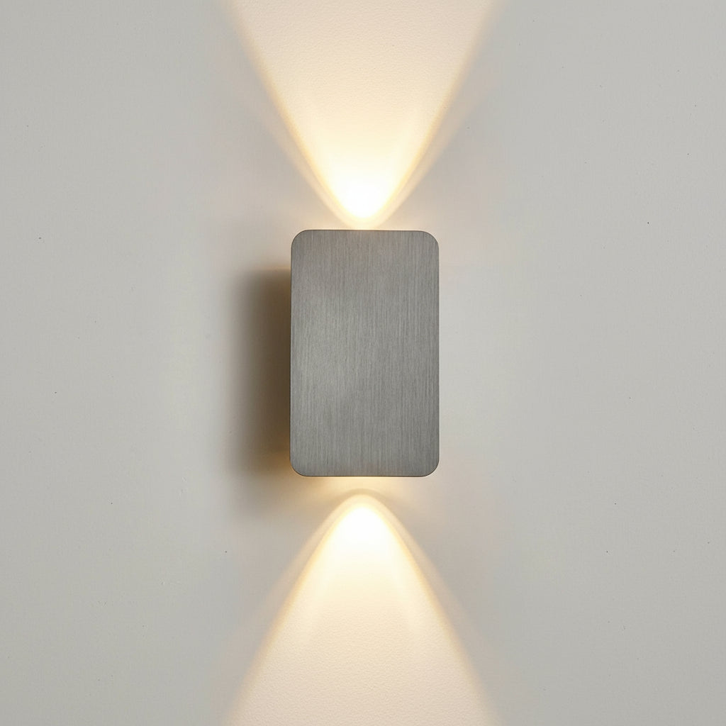 LED Wall Light | Minimalist Aluminum Sconce with Up & Down Glow Waterproof IP65
