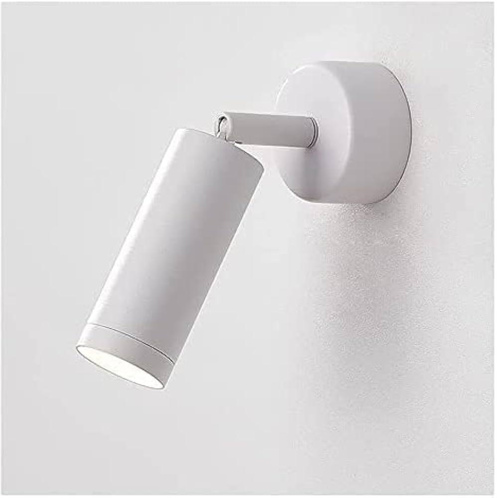 LED Wall Light | Adjustable LED Spotlight in Black or White Aluminum