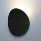 Modern LED Wall Light | Minimalist Aluminum Round Plate Sconce Black, White or Brushed Gold Finish