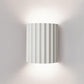 Modern Wall Light | Modern Ribbed Resin Cylinder Sconce