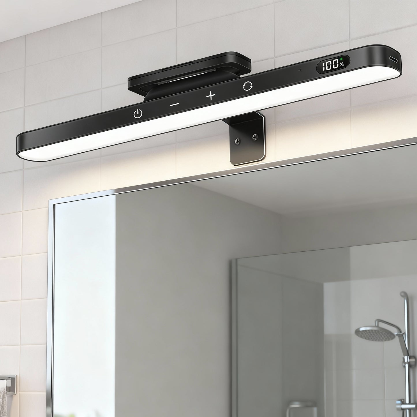 Rechargeable Wall Light | Slim LED Bar with Magnetic Mount and Touch Control