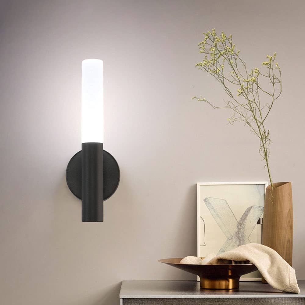 Rechargeable Stick-On Wall Light | Slim Cylinder Sconce with Motion Sensor & Magnetic Base