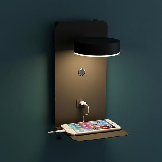 LED Wall Light | Modern Bedside Sconce with 3 Light Modes