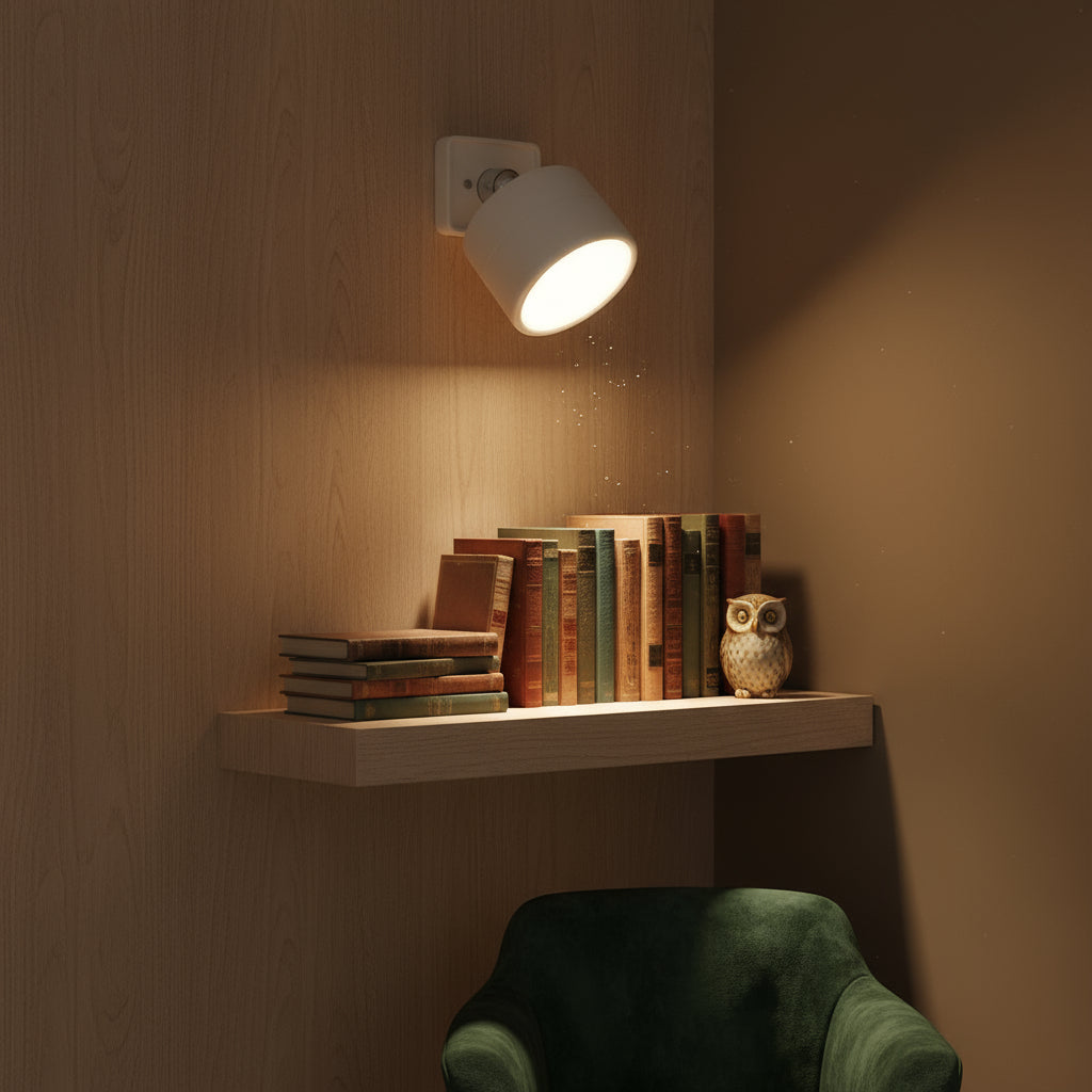 Stick-On Rechargeable Wall Lights | Adjustable RGB Sconce with Remote & Touch Control