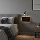 LED Wall Light | Bedside Sconce with USB & Wireless Charging Shelf