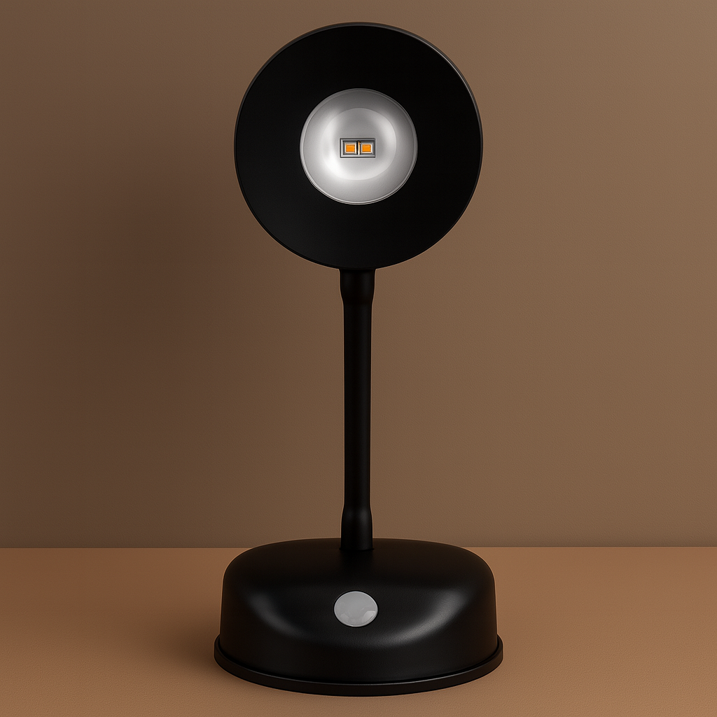 Stick-On Rechargeable Wall Spotlight | Rotatable Minimal LED Sconce & light sensor