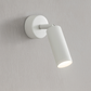 Stick-On Wall Light | Adjustable LED Spotlight in Black or White Aluminum