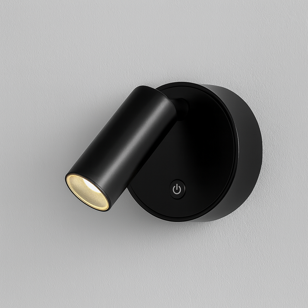 Stick-On Rechargeable Wall Light | Minimalist LED Sconce with Touch Control