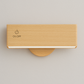 Stick-On Rechargeable Wall Light | Rotating Wooden LED Sconce