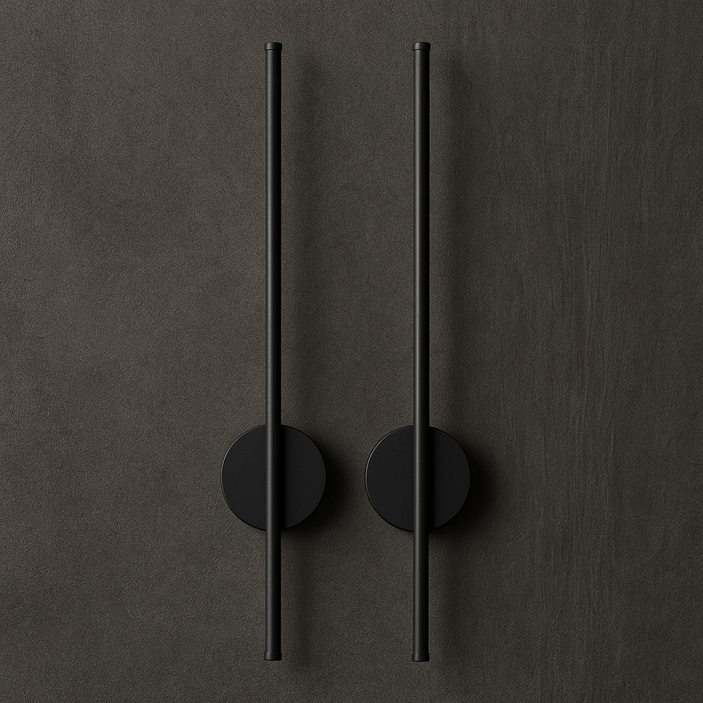 Stick-On Rechargeable Wall Light | Modern Vertical Slim Led Sconce