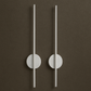 Stick-On Rechargeable Wall Light | Modern Vertical Slim Led Sconce