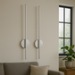 Stick-On Rechargeable Wall Light | Modern Vertical Slim Led Sconce
