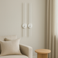 Stick-On Rechargeable Wall Light | Modern Vertical Slim Led Sconce
