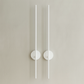 Stick-On Rechargeable Wall Light | Modern Vertical Slim Led Sconce