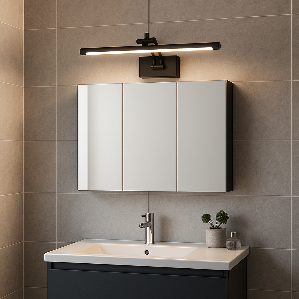 Rechargeable Wall Light | Slim Linear LED Bar with Adjustable Arm