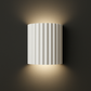 Modern Wall Light | Modern Ribbed Resin Cylinder Sconce