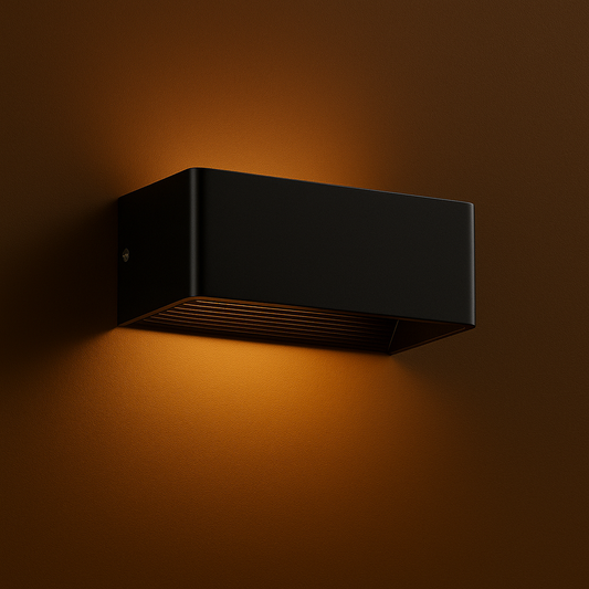 Led Wall Light | Rectangular Waterproof Sconce with Up and Down Lighting