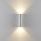 Modern Wall Light | Cylinder Minimalist Up & Down Aluminum Sconce