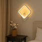 LED Wall Light | Modern Round Aluminum Sconce with Milky White Silicone Shade