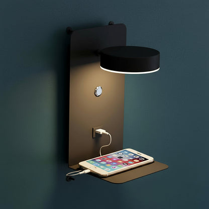 LED Wall Light | Modern Bedside Sconce with 3 Light Modes