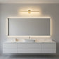 LED Wall Light | Minimalist Bar Sconce with Central Ring Design