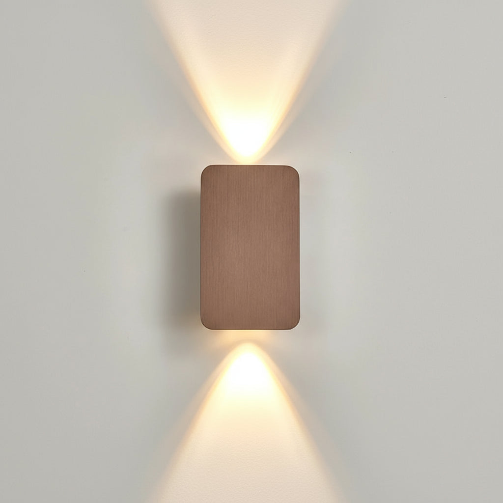 LED Wall Light | Minimalist Aluminum Sconce with Up & Down Glow Waterproof IP65
