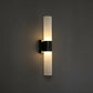 Modern Wall Light | Vertical Double-Ended Glass Tube Sconce