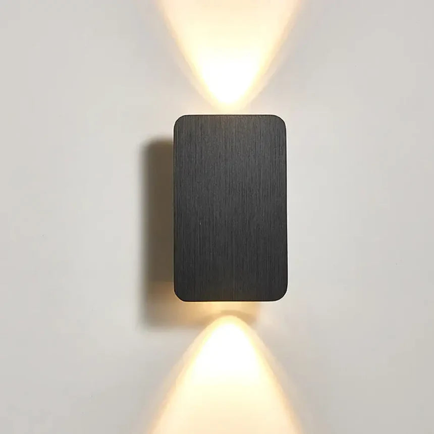 LED Wall Light | Minimalist Aluminum Sconce with Up & Down Glow Waterproof IP65