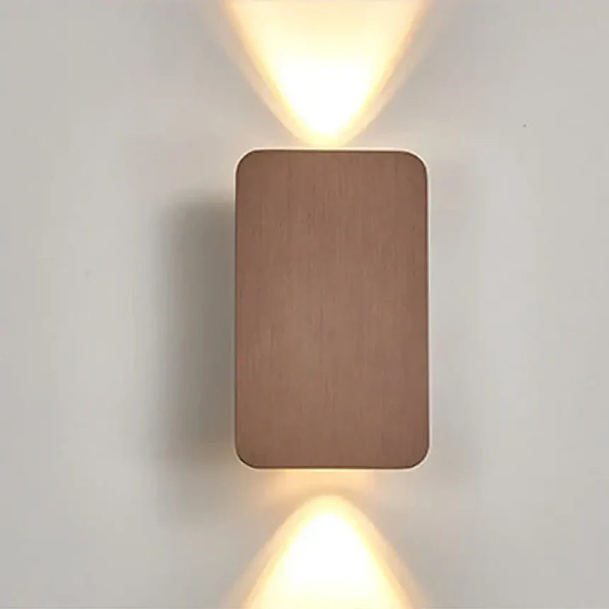 LED Wall Light | Minimalist Aluminum Sconce with Up & Down Glow Waterproof IP65