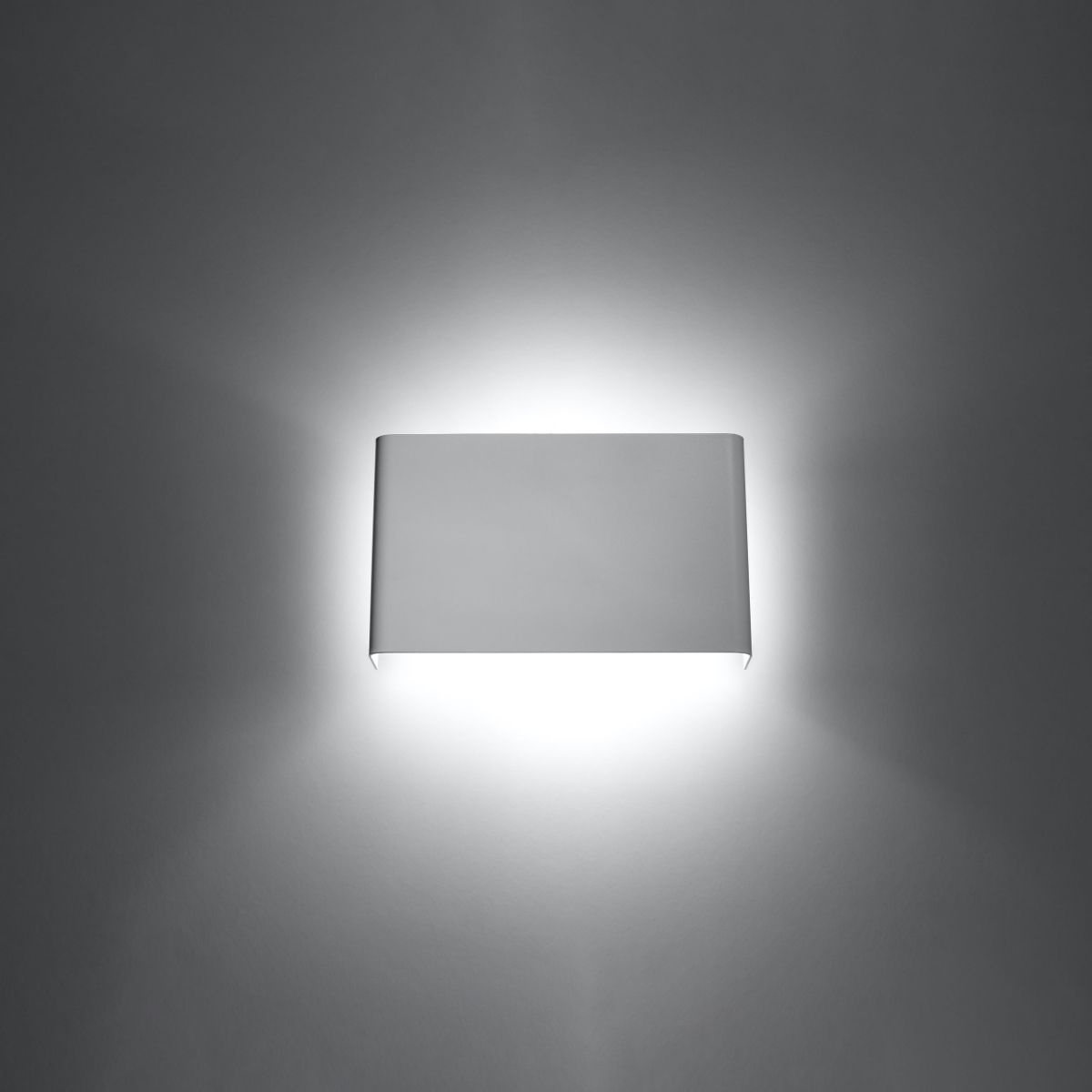 Modern Wall Light | Led Rectangular Up & Down Aluminum Sconce for Indoor & Outdoor Lighting